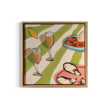 Load image into Gallery viewer, “Burrata and bubbles” Original Artwork
