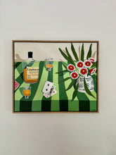 Load image into Gallery viewer, “Limeburners on green” Original Artwork
