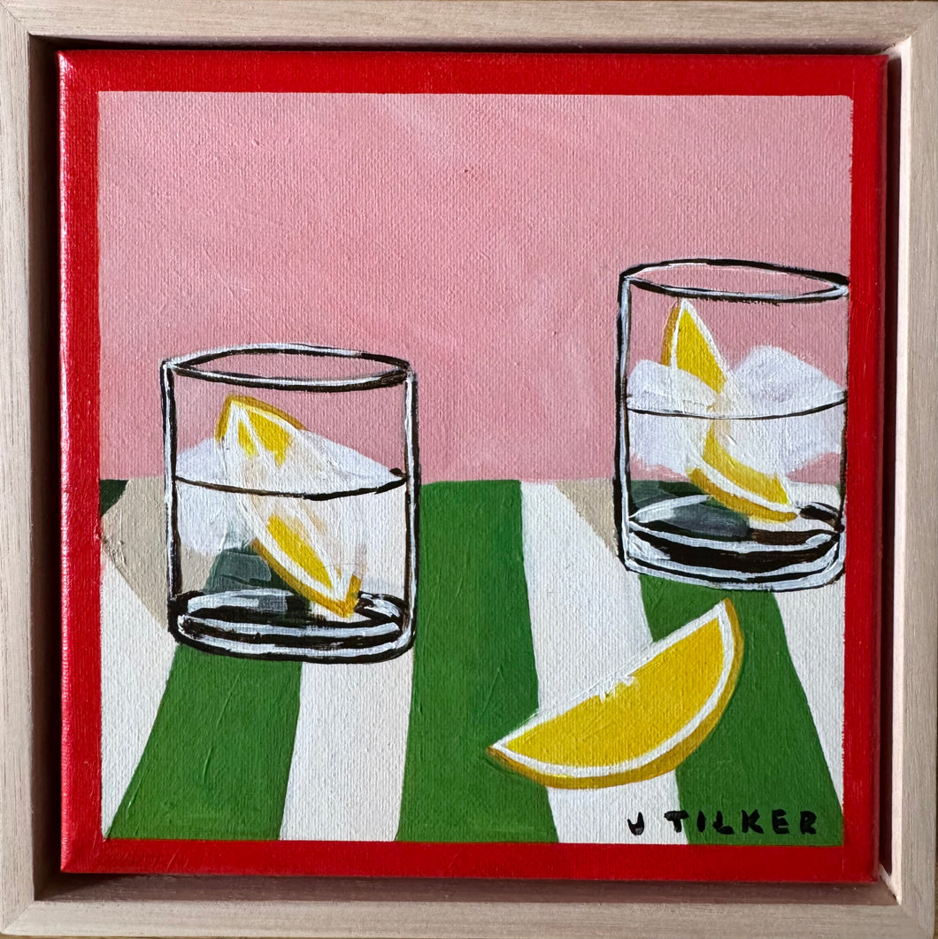 “Two cheeky G and Ts” Original Artwork