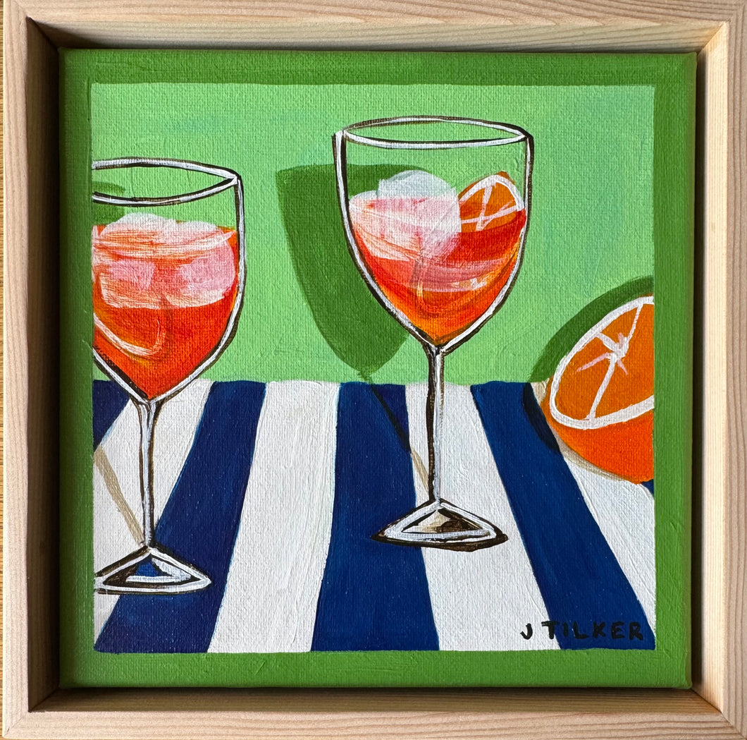 “Due Spritz” Original Artwork