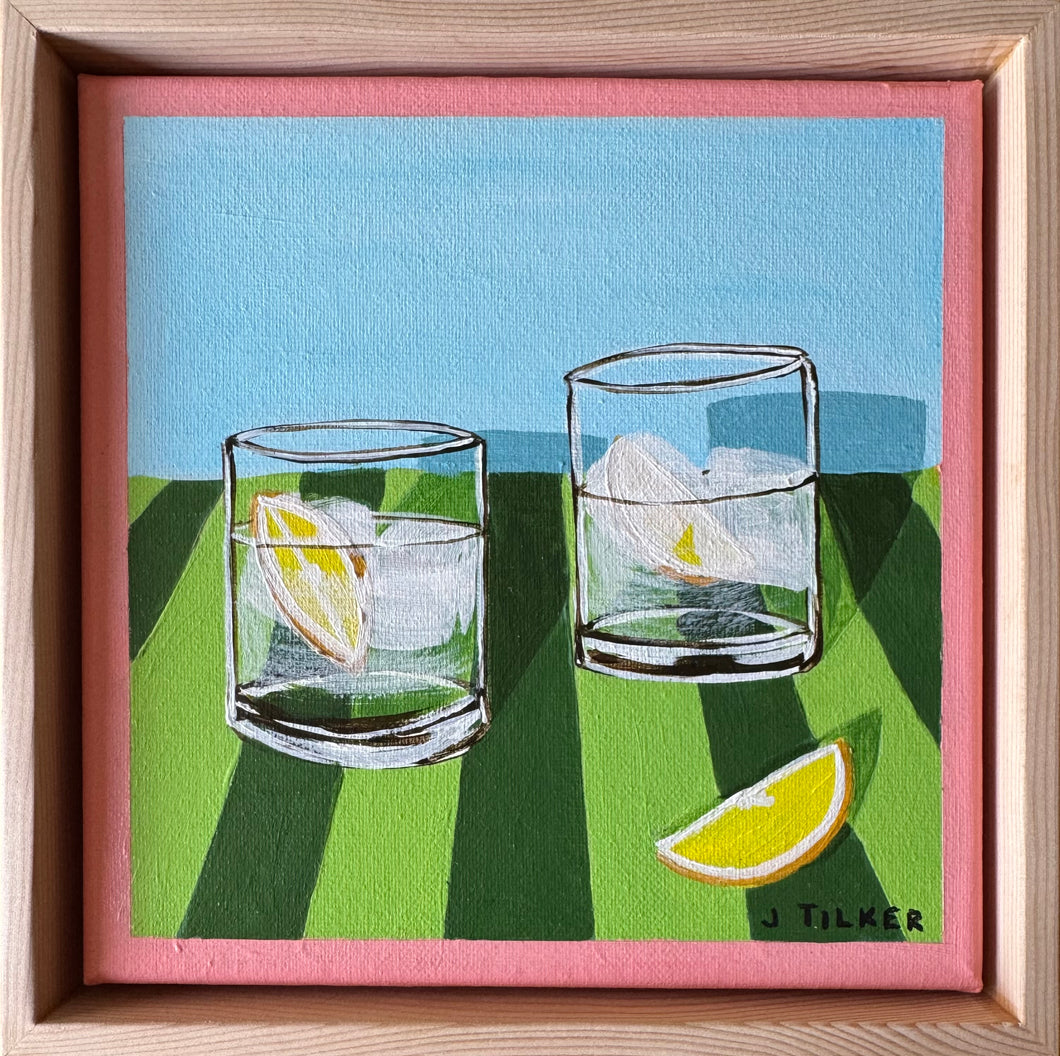 “You, me and two G and T’s” Original Artwork